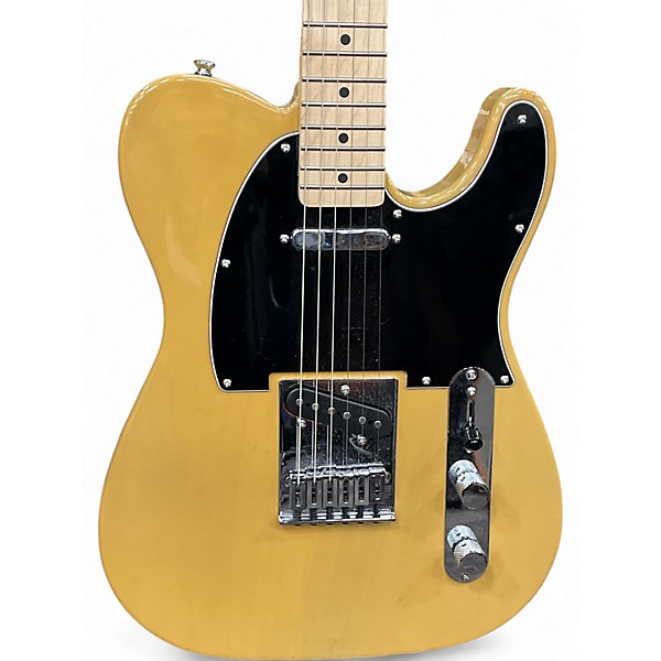 Used Squier Sonic Telecaster Butterscotch Blonde Solid Body Electric Guitar