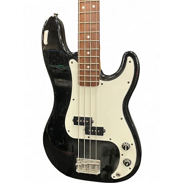 Used Squier Affinity Precision Bass Black Electric Bass Guitar