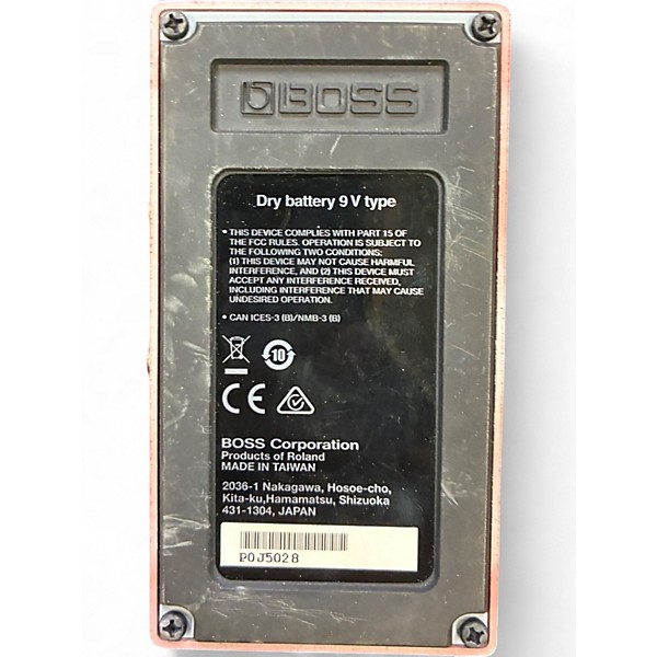 Used BOSS RC1 Loop Station Pedal