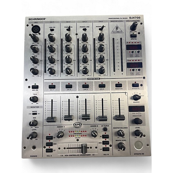 Used Behringer DJX700 5-Channel Pro DJ Mixer