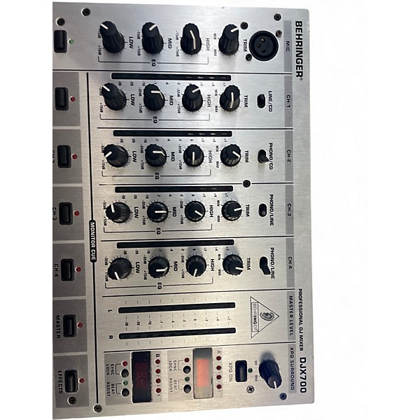 Used Behringer DJX700 5-Channel Pro DJ Mixer