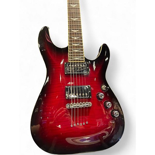 Used Schecter Guitar Research C1 Plus Dakota Red Solid Body Electric Guitar