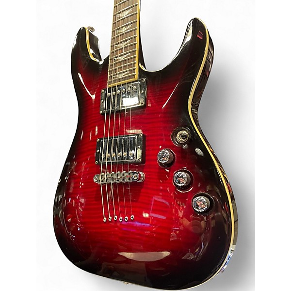 Used Schecter Guitar Research C1 Plus Dakota Red Solid Body Electric Guitar