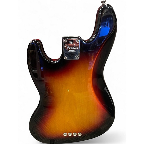 Used Fender AMERICAN JAZZ BASS SUNBURST Electric Bass Guitar