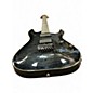 Used Schecter Guitar Research Damien Elite 6 Floyd Rose See-Thru Black Solid Body Electric Guitar