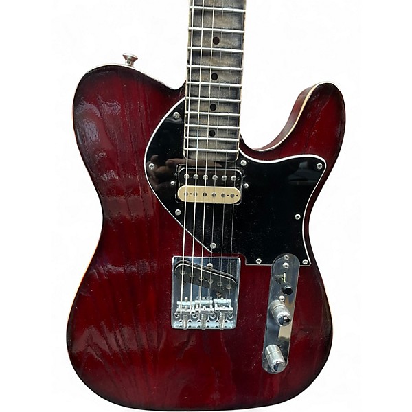 Used Latella Guitars LATELLA-CASTER WITH WARMOTH NECK Trans Red Solid Body Electric Guitar