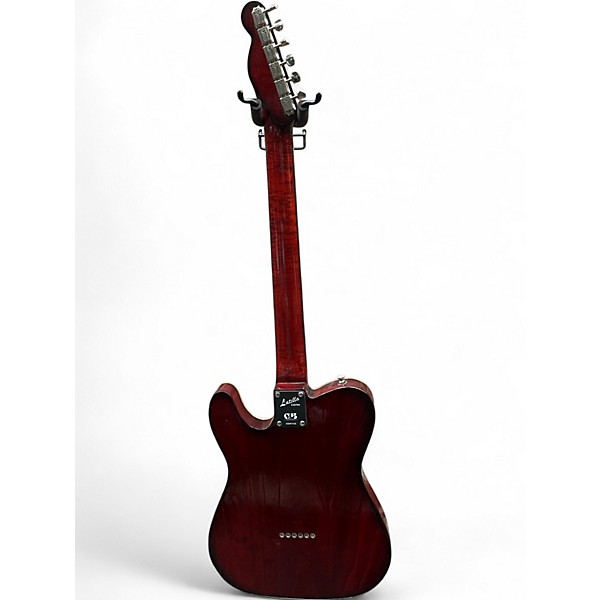 Used Latella Guitars LATELLA-CASTER WITH WARMOTH NECK Trans Red Solid Body Electric Guitar