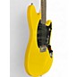 Used 2024 Squier Sonic Mustang Yellow Solid Body Electric Guitar