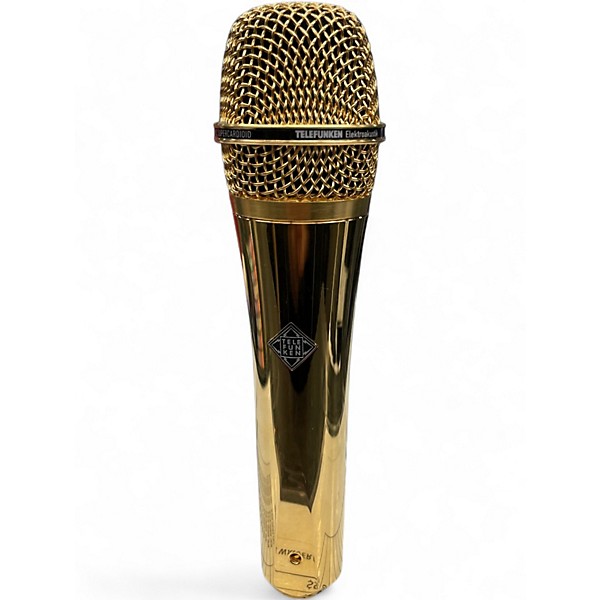Used TELEFUNKEN M80 Satin Gold Dynamic Microphone