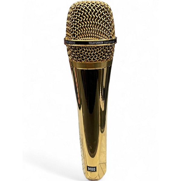 Used TELEFUNKEN M80 Satin Gold Dynamic Microphone
