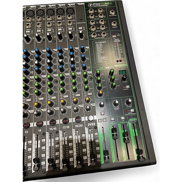 Used Mackie ProFx22v3 Unpowered Mixer