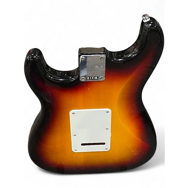 Used Squier Affinity Stratocaster 3 Tone Sunburst Solid Body Electric Guitar
