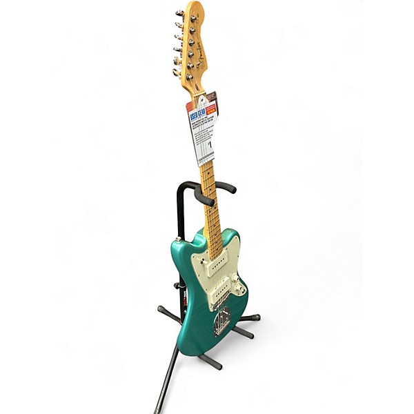 Used Fender USA Pro Jazzmaster Mystic Seafoam Solid Body Electric Guitar