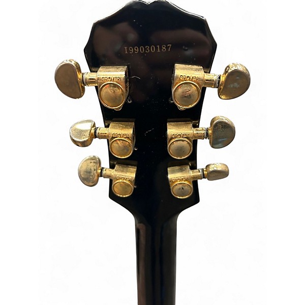 Used Epiphone Les Paul Custom Black Solid Body Electric Guitar