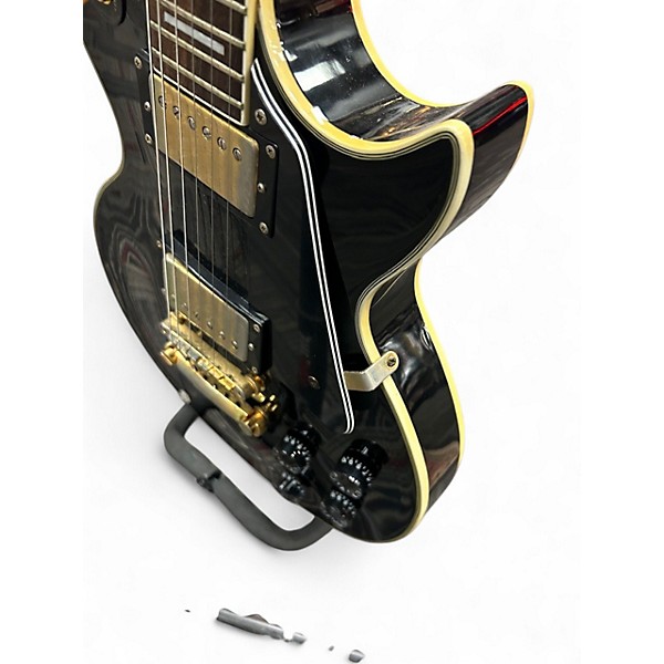 Used Epiphone Les Paul Custom Black Solid Body Electric Guitar