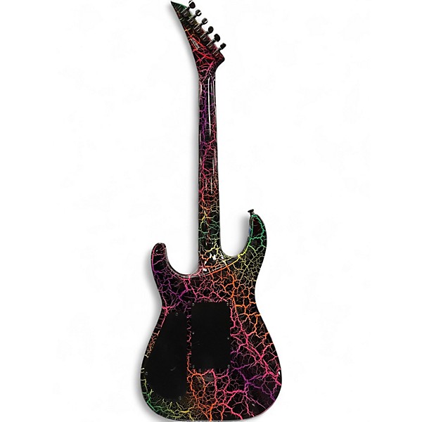 Used Jackson SL3M RAINBOW CRACKLE Solid Body Electric Guitar