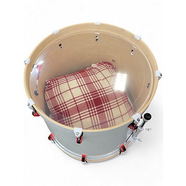 Used ddrum 5 Piece Hybrid WHITE Drum Kit