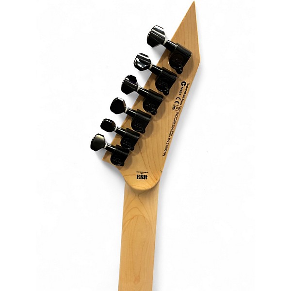 Used ESP LTD M200 Trans Black Solid Body Electric Guitar