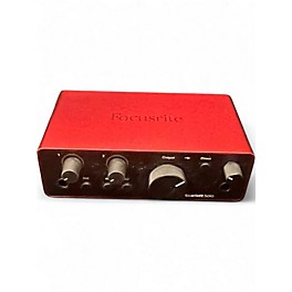 Used Focusrite Scarlett solo gen 4 Audio Interface