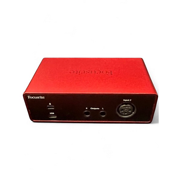 Used Focusrite Scarlett solo gen 4 Audio Interface