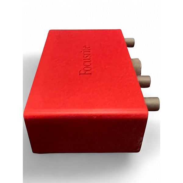 Used Focusrite Scarlett solo gen 4 Audio Interface