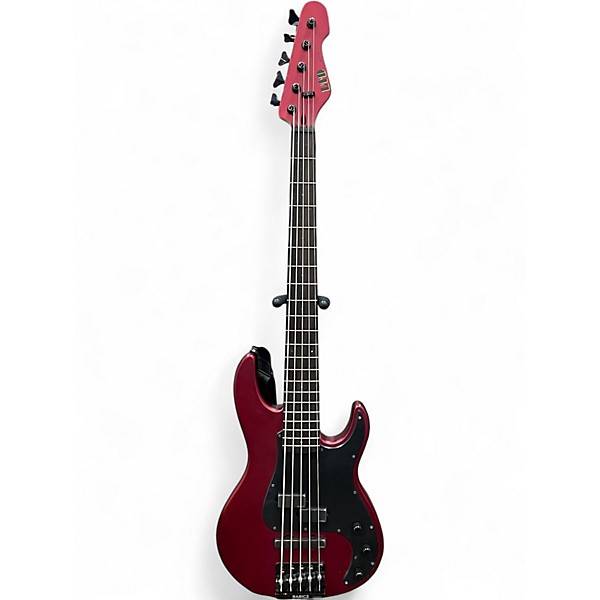 Used 2023 ESP LTD AP5 Wine Red Electric Bass Guitar
