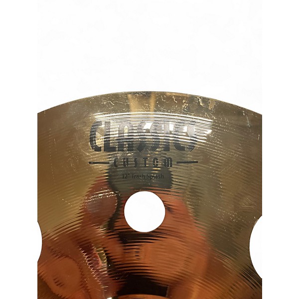 Used MEINL 12in CLASSIC CUSTOM TRASH SPLASH Cymbal