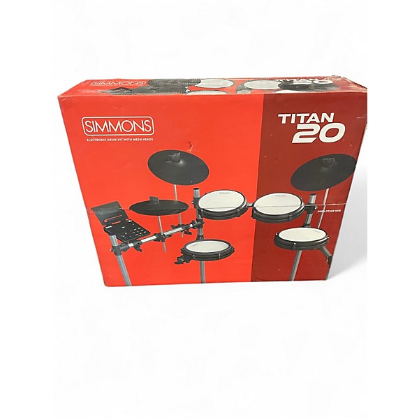 Used Simmons TITAN 20 Electric Drum Set