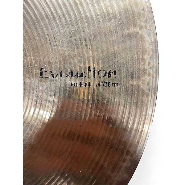 Used SABIAN 14in EVLOUTION HI HAT BOTTOM Cymbal
