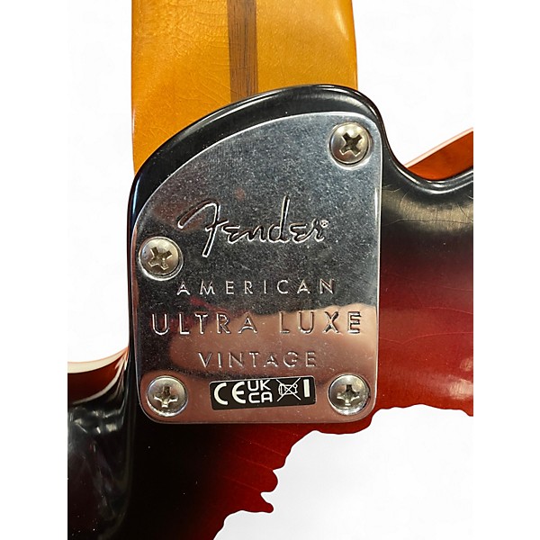 Used 2025 Fender American Ultra Luxe Vintage '60s Custom Telecaster 2 Color Sunburst Solid Body Electric Guitar