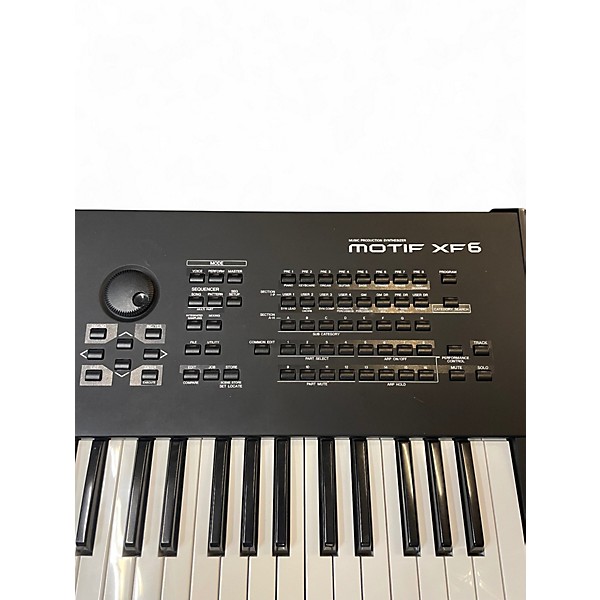 Used Yamaha Motif XF6 61 Key Keyboard Workstation