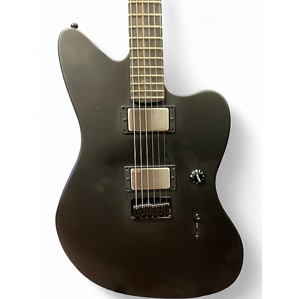 Used Fender Jim Root Signature Jazzmaster Satin Black Solid Body Electric Guitar