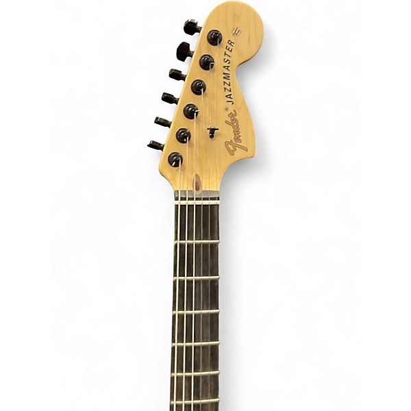 Used Fender Jim Root Signature Jazzmaster Satin Black Solid Body Electric Guitar