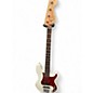 Used Squier Precision Bass Olympic White Electric Bass Guitar thumbnail