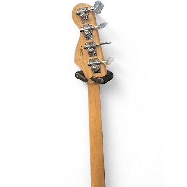 Used Squier Precision Bass Olympic White Electric Bass Guitar