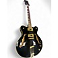 Used Eastwood Classic 6 Black Hollow Body Electric Guitar thumbnail