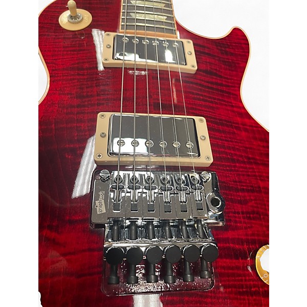 Used Gibson Alex Lifeson Signature Les Paul Axcess Red Solid Body Electric Guitar