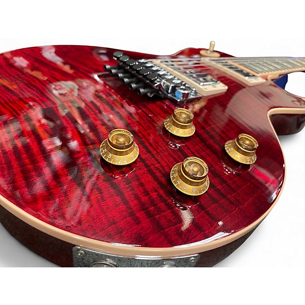 Used Gibson Alex Lifeson Signature Les Paul Axcess Red Solid Body Electric Guitar