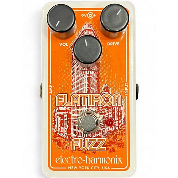 Used Electro-Harmonix Flatiron Fuzz Effect Pedal