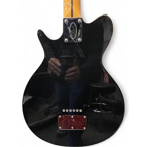 Used 2020 Vintage REVO SERIES VISION Black Solid Body Electric Guitar