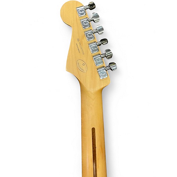 Used Fender Limited Edition Player Stratocaster Ebony Solid Body Electric Guitar