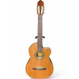 Used Lucero LC235SCG Natural Acoustic Electric Guitar