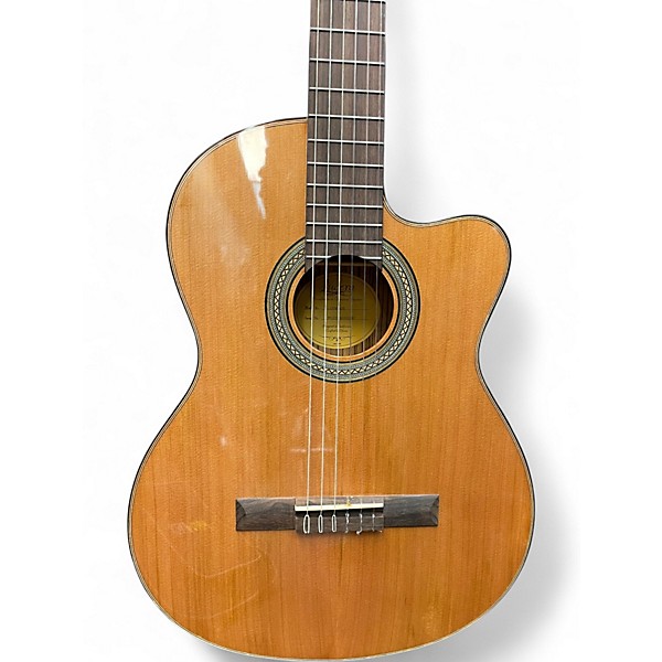 Used Lucero LC235SCG Natural Acoustic Electric Guitar