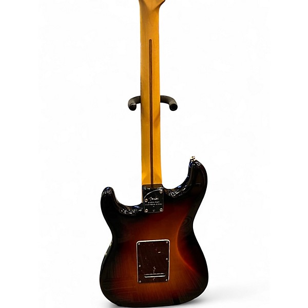 Used Fender American Professional II Stratocaster 3 Tone Sunburst Solid Body Electric Guitar