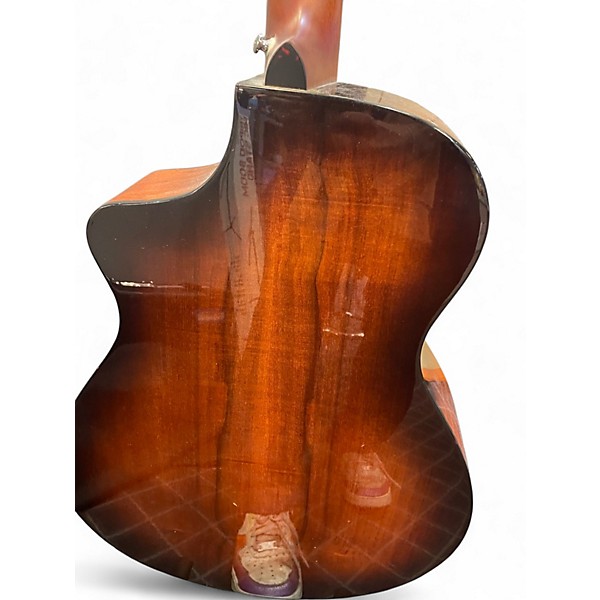 Used Breedlove Pursuit Concert Brown Acoustic Electric Guitar