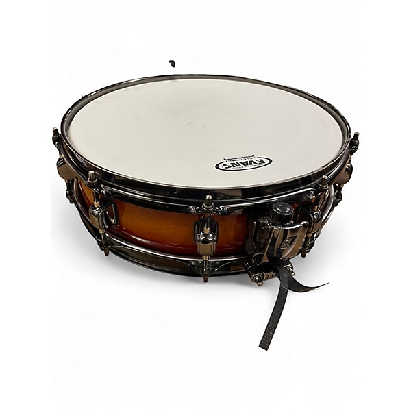 Used TAMA 14X4 Artwood Custom Snare 2 Tone Sunburst Drum