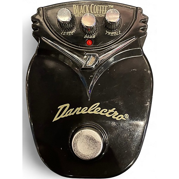 Used Danelectro Black Coffee Metal Distortion Effect Pedal