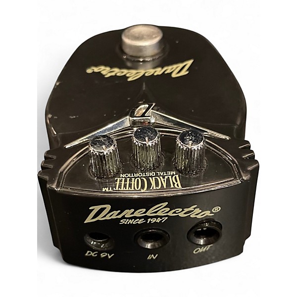 Used Danelectro Black Coffee Metal Distortion Effect Pedal
