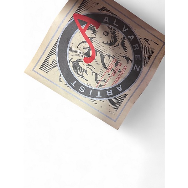 Used Alvarez 5037 Natural 12 String Acoustic Guitar