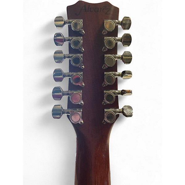 Used Alvarez 5037 Natural 12 String Acoustic Guitar